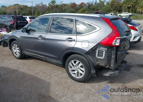 2015 Honda Cr-V Ex-L z USA, uszkodzony, nr VIN 2HKRM3H77FH517841